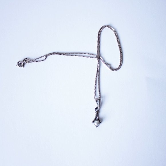 • the vtg 90s pearlescent pendant - Picture 2 of 7